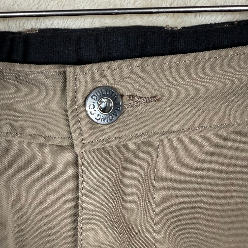 Duluth Trading‎ Co. Nylon Pants Women's Large L 30 Beige Hiking Outdoor Casual - Picture 7 of 12